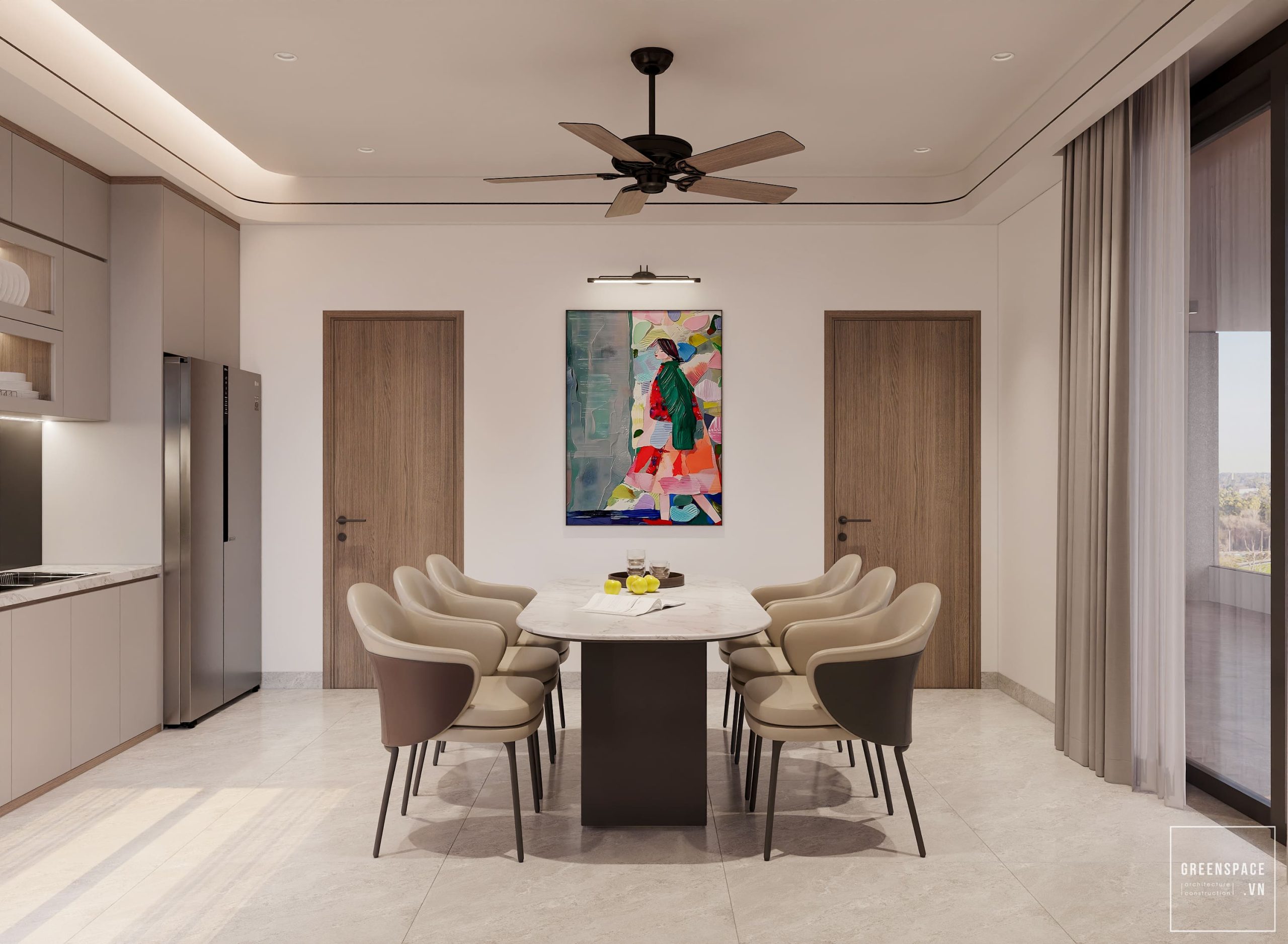 Thiết kế nội thất biệt thự Đồi Ngọc Tước tại Thành phố Hồ Chí Minh 6