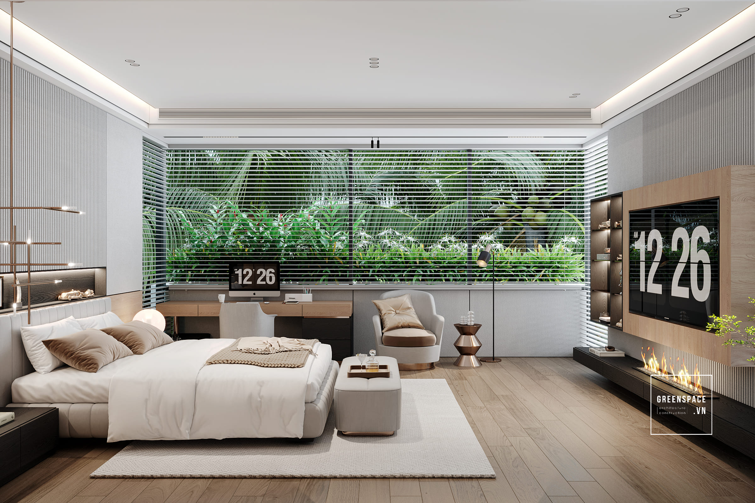 thiết kế nội thất biệt thự Đồi Ngọc Tước - TP. Hồ Chí Minh 22
