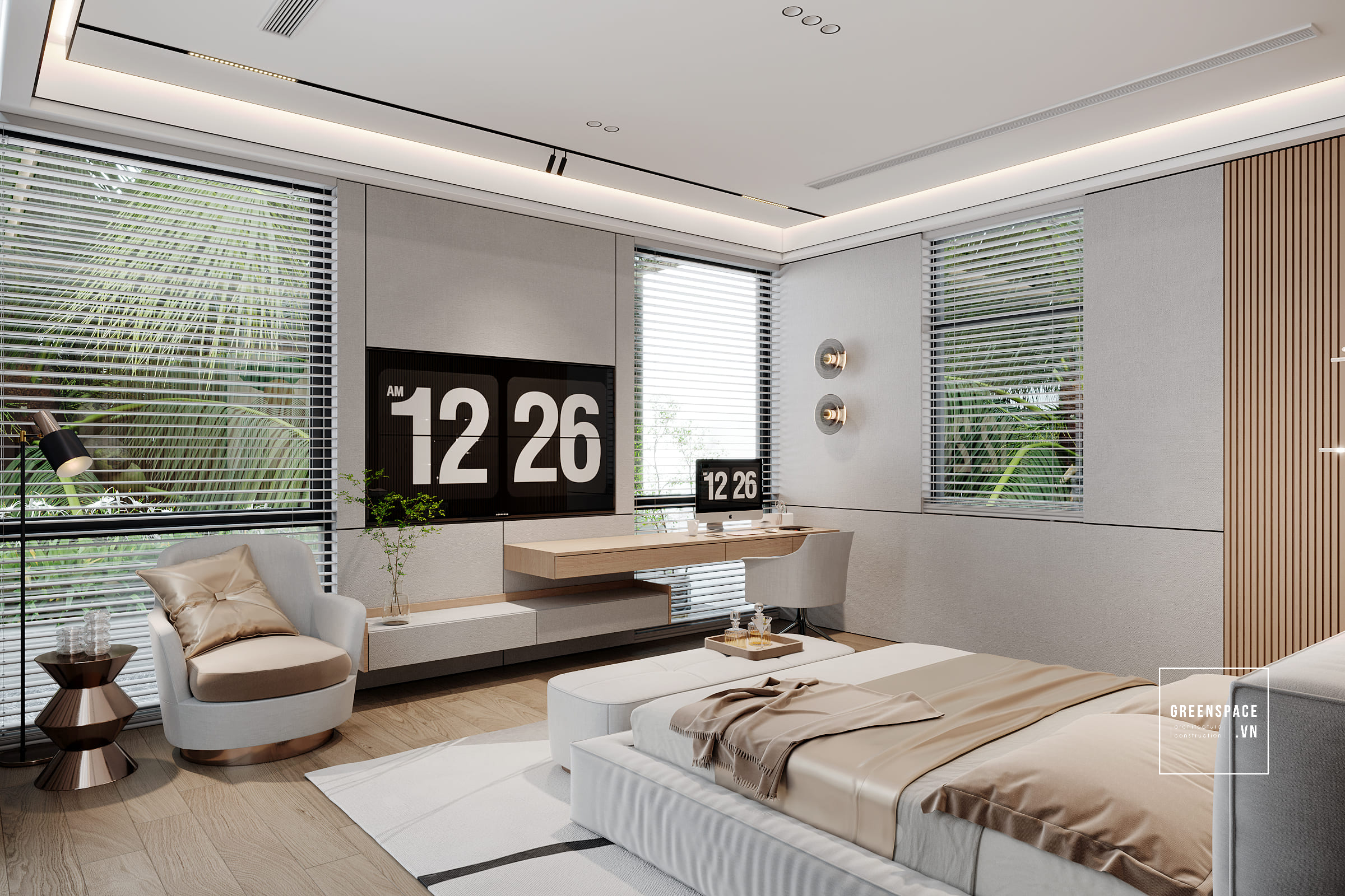 thiết kế nội thất biệt thự Đồi Ngọc Tước - TP. Hồ Chí Minh 25