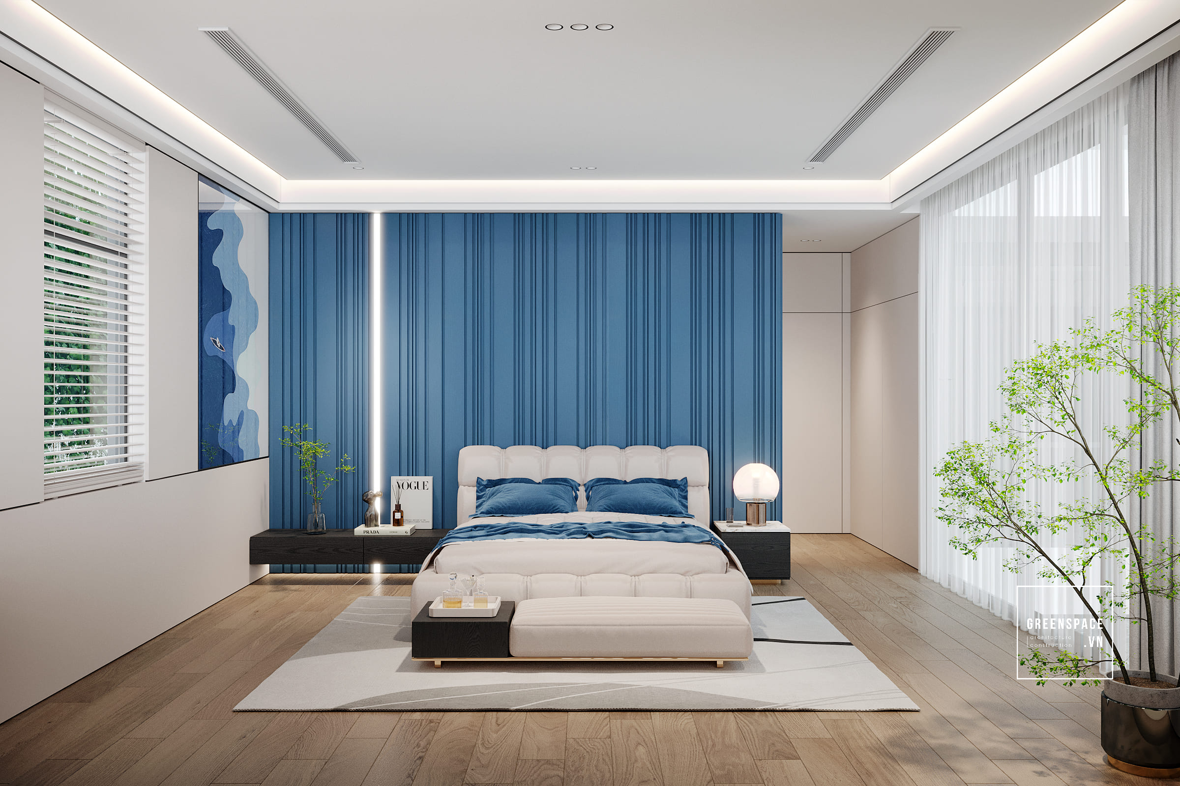 thiết kế nội thất biệt thự Đồi Ngọc Tước - TP. Hồ Chí Minh 7