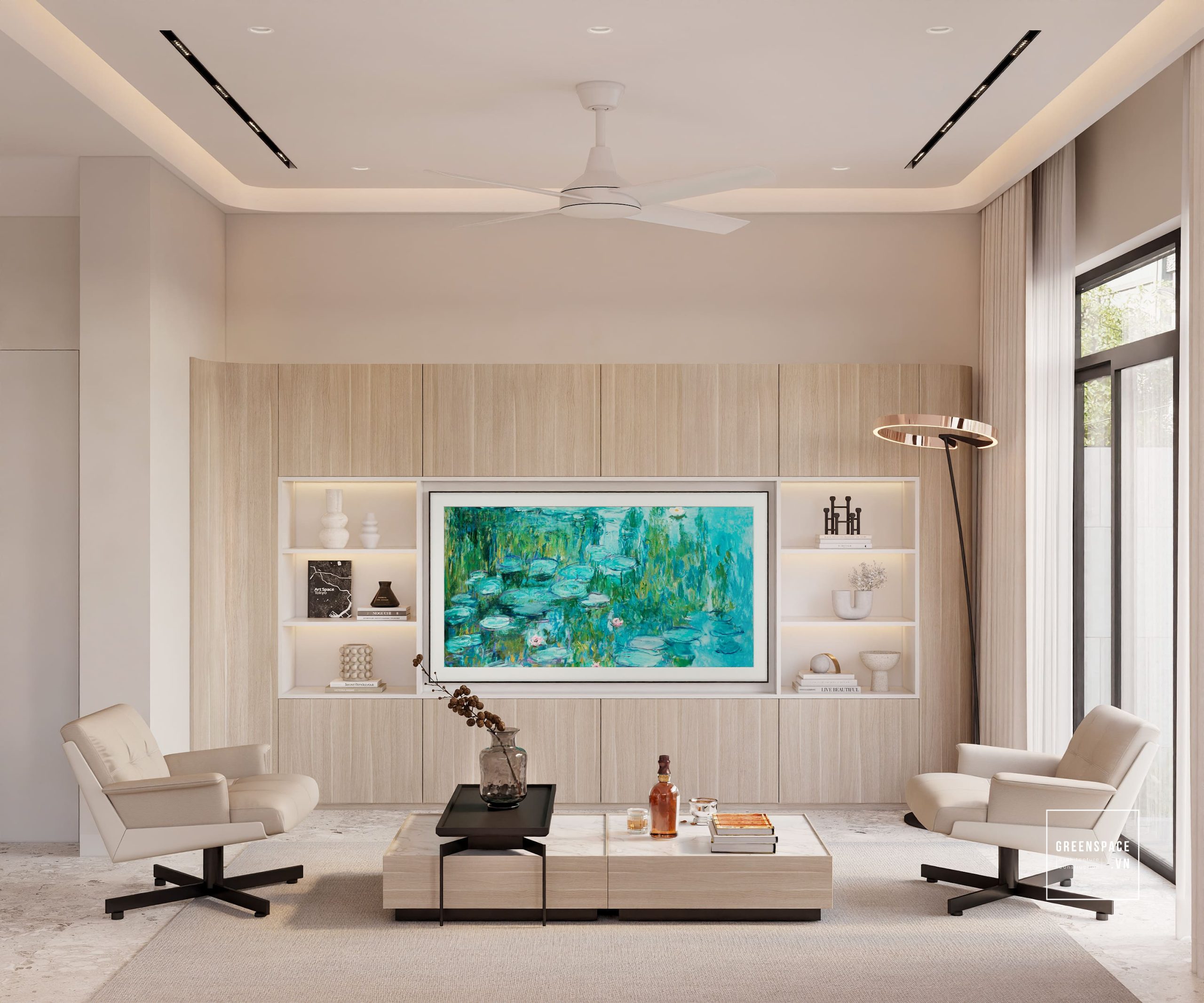 thiết kế nội thất biệt thự song lập LAVIDA Residences TP. Hồ Chí Minh 3
