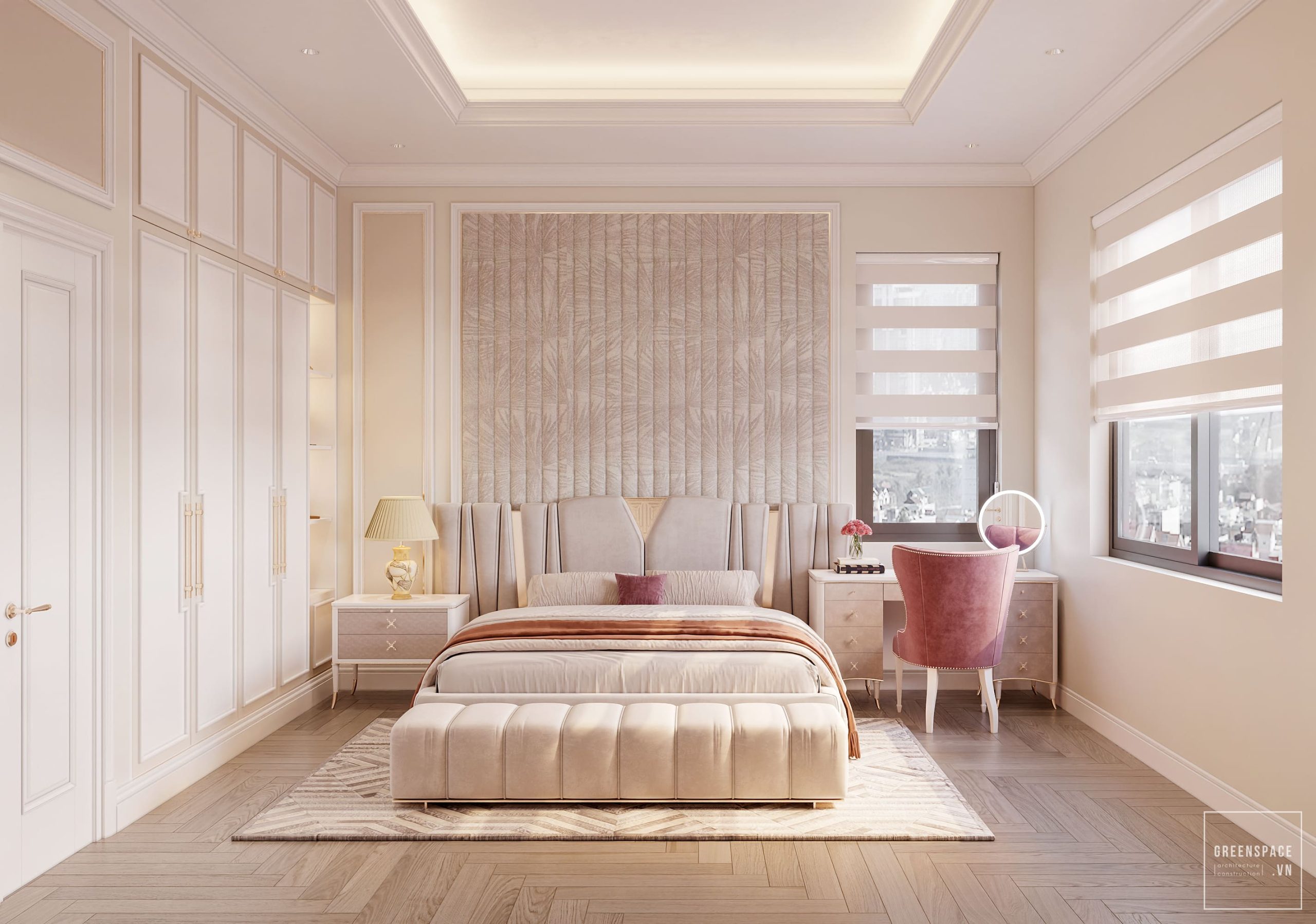 Thiết kế nội thất biệt thự Tân Cổ Điển tại Bà Rịa Vũng Tàu 14