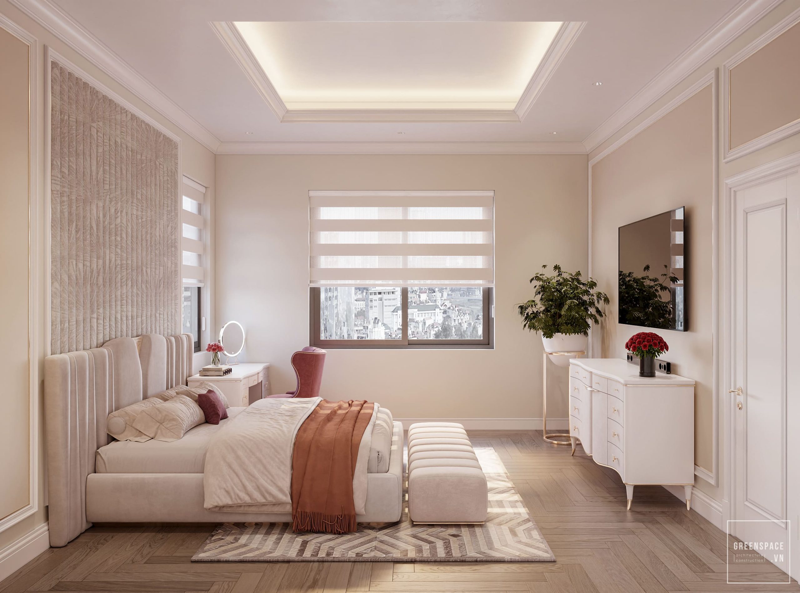 Thiết kế nội thất biệt thự Tân Cổ Điển tại Bà Rịa Vũng Tàu 15