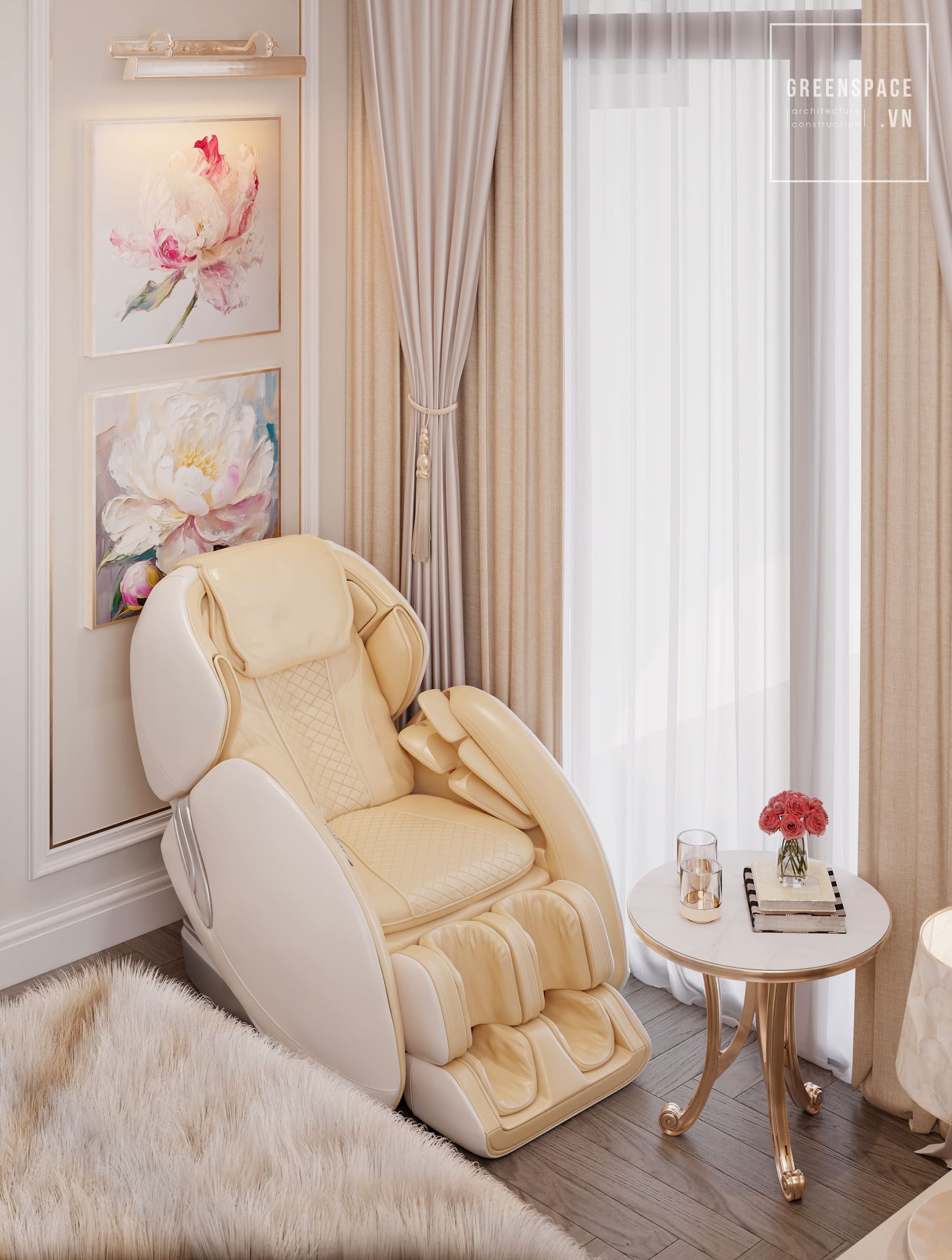 Thiết kế nội thất biệt thự Tân Cổ Điển tại Bà Rịa Vũng Tàu 26