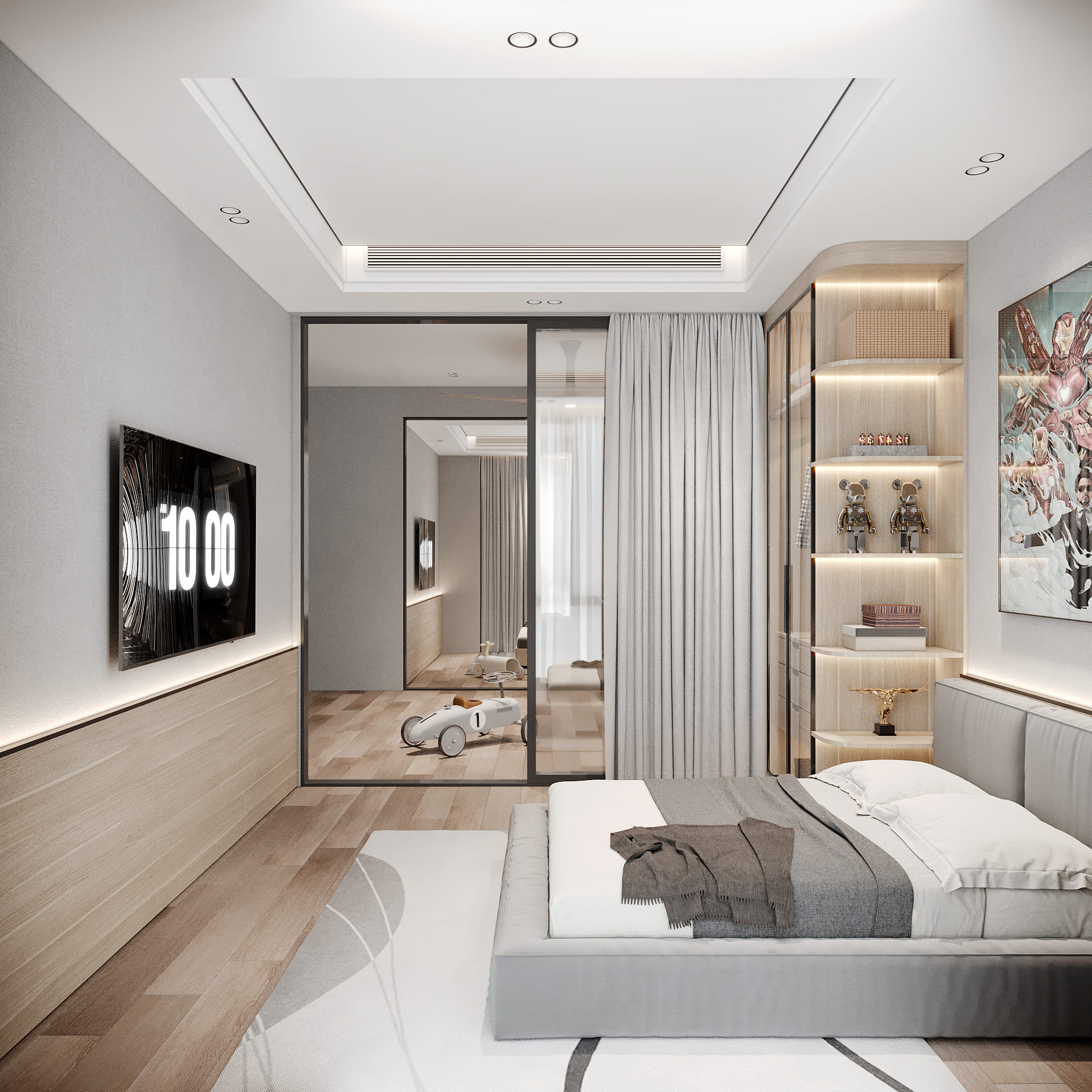 thiết kế nội thất biệt thự Thành phố Hồ Chí Minh 4