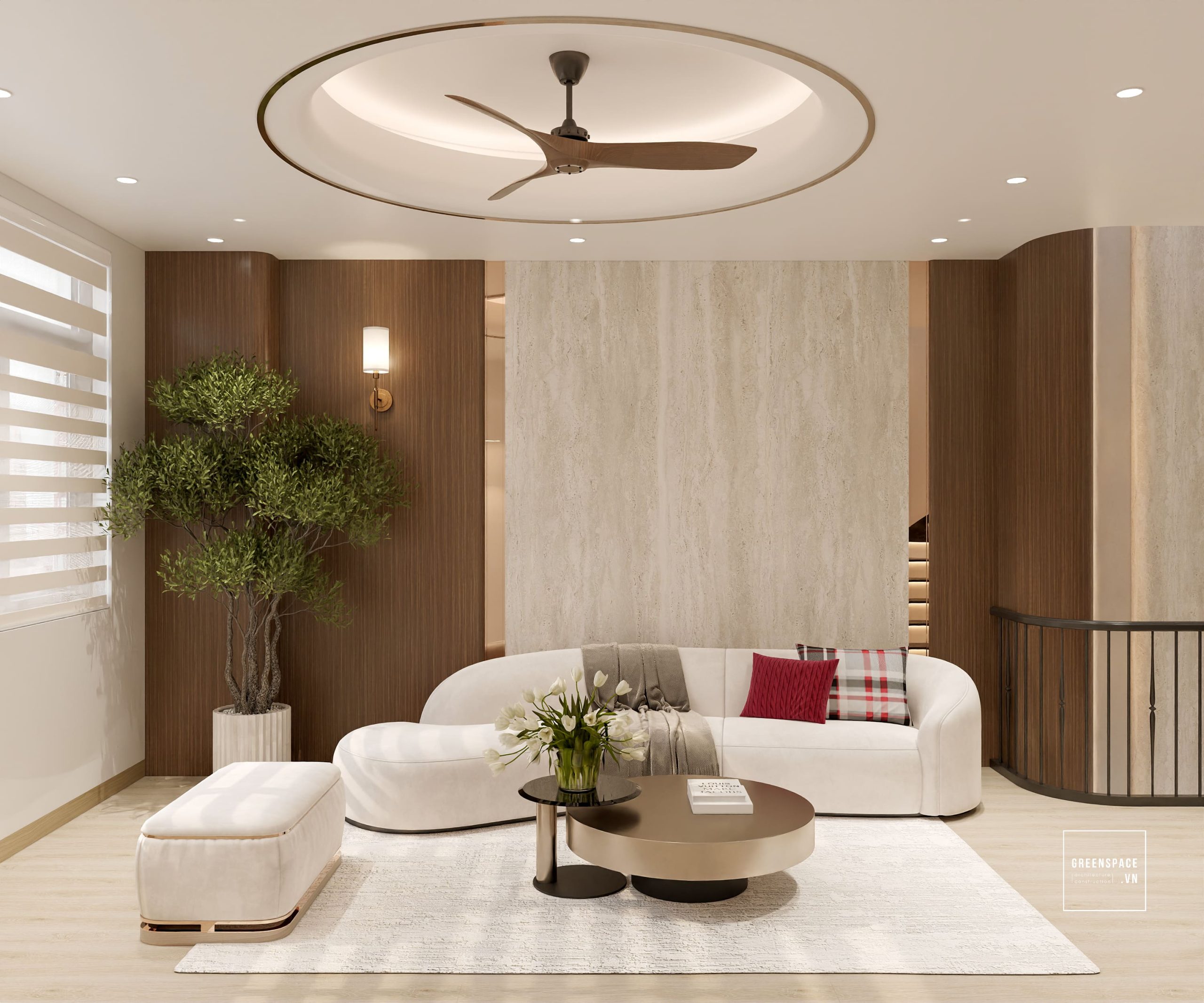 thiết kế nội thất nhà phố 4 tầng thành phố Hồ Chí Minh 10