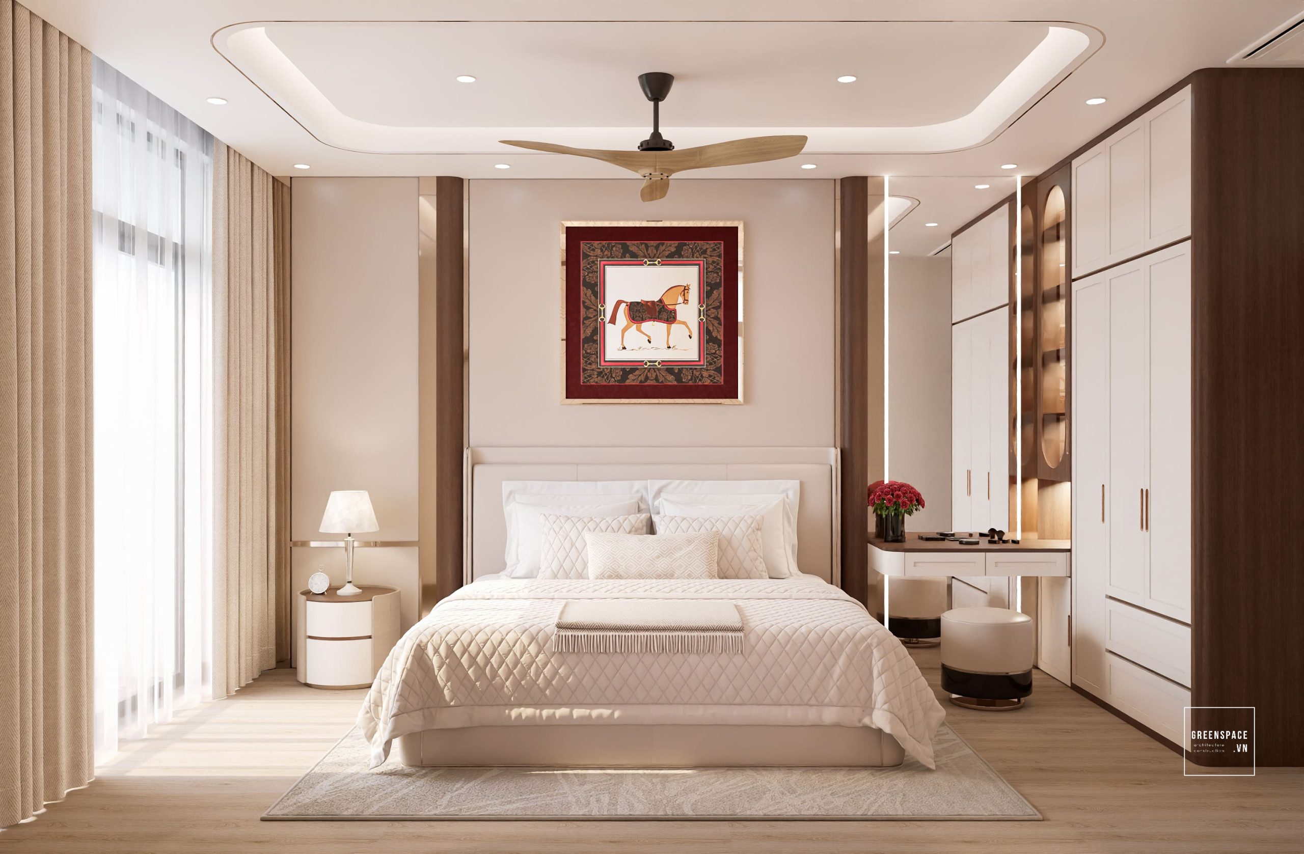 thiết kế nội thất nhà phố 4 tầng thành phố Hồ Chí Minh 16