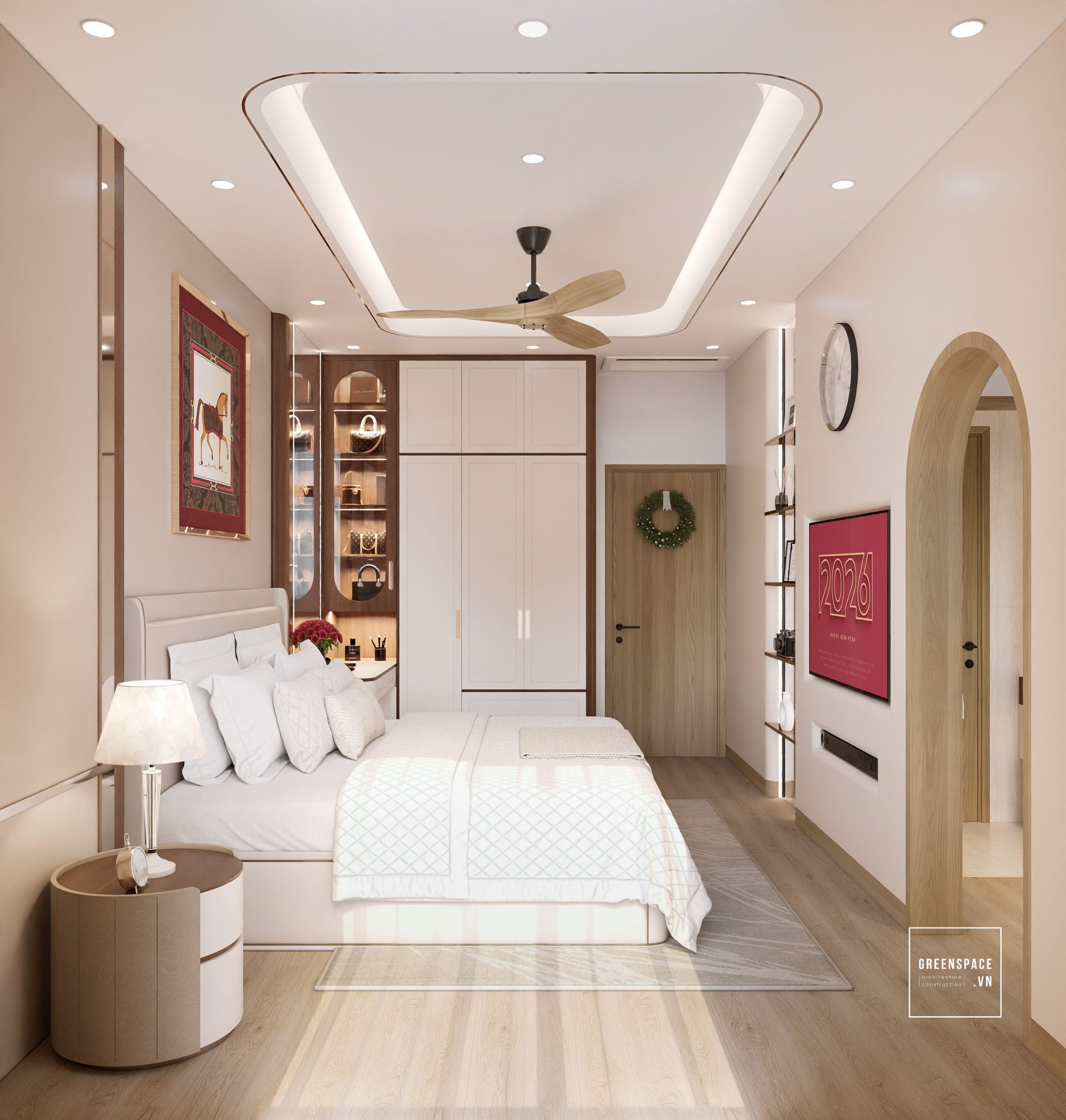 thiết kế nội thất nhà phố 4 tầng thành phố Hồ Chí Minh 17