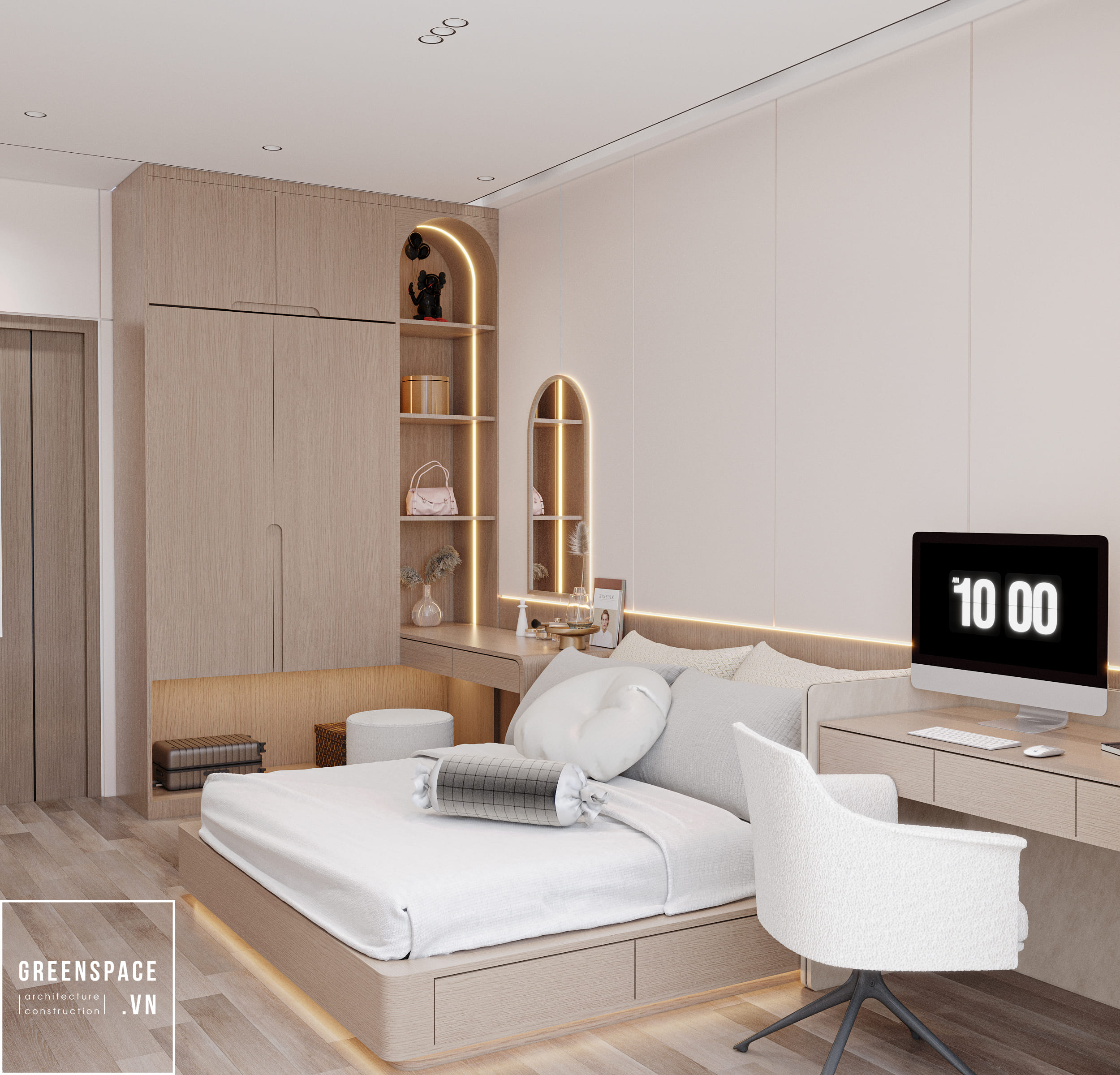 Thiết Kế Nội Thất Nhà Phố Hiện Đại TP. HCM 1