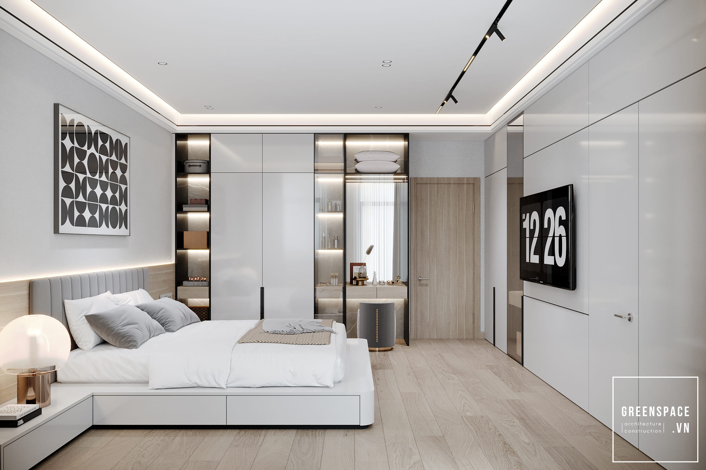 Thiết Kế Nội Thất Nhà Phố Hiện Đại TP. HCM 17