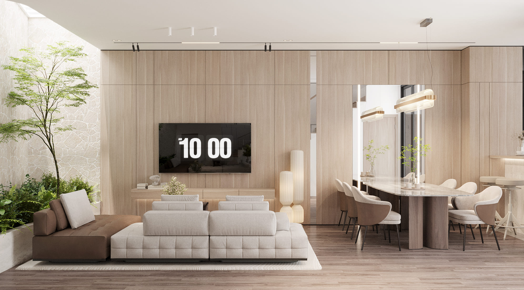 Thiết kế nội thất nhà phố tại Bà Rịa Vũng Tàu 1
