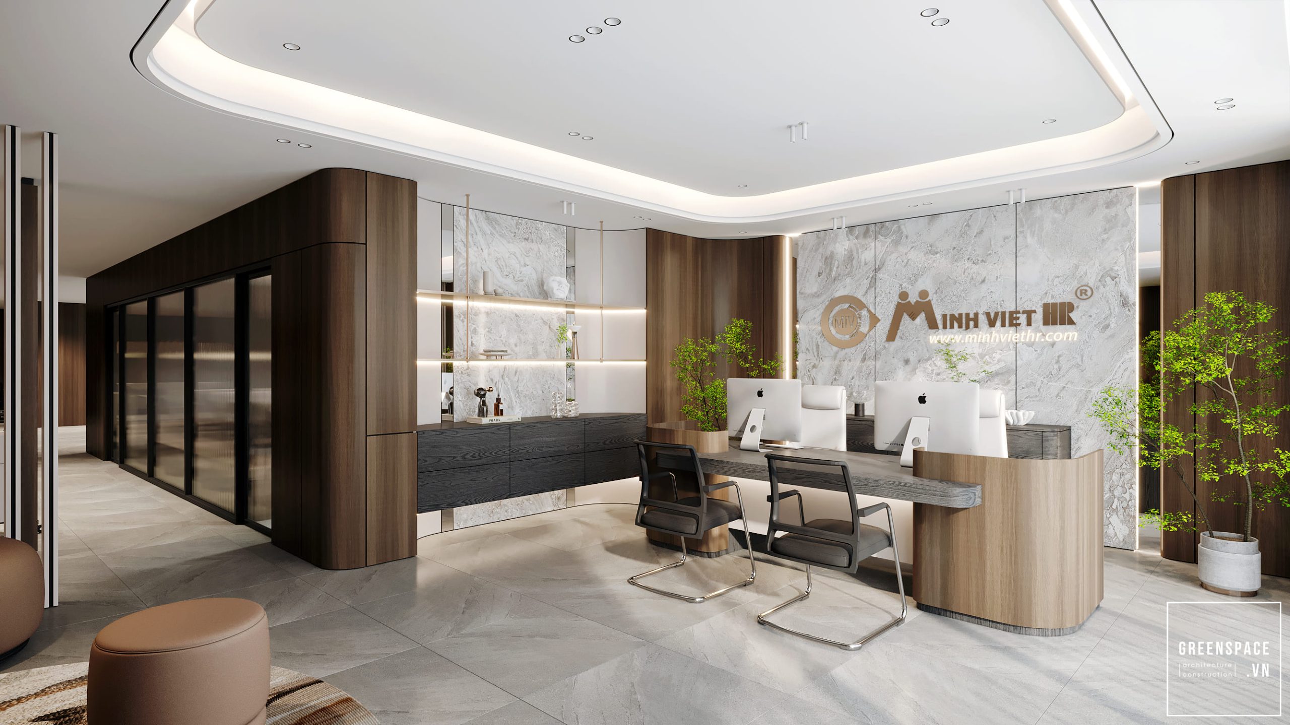 thiết kế nội thất văn phòng hiện đại tại Thành Phố Hồ Chí Minh 12