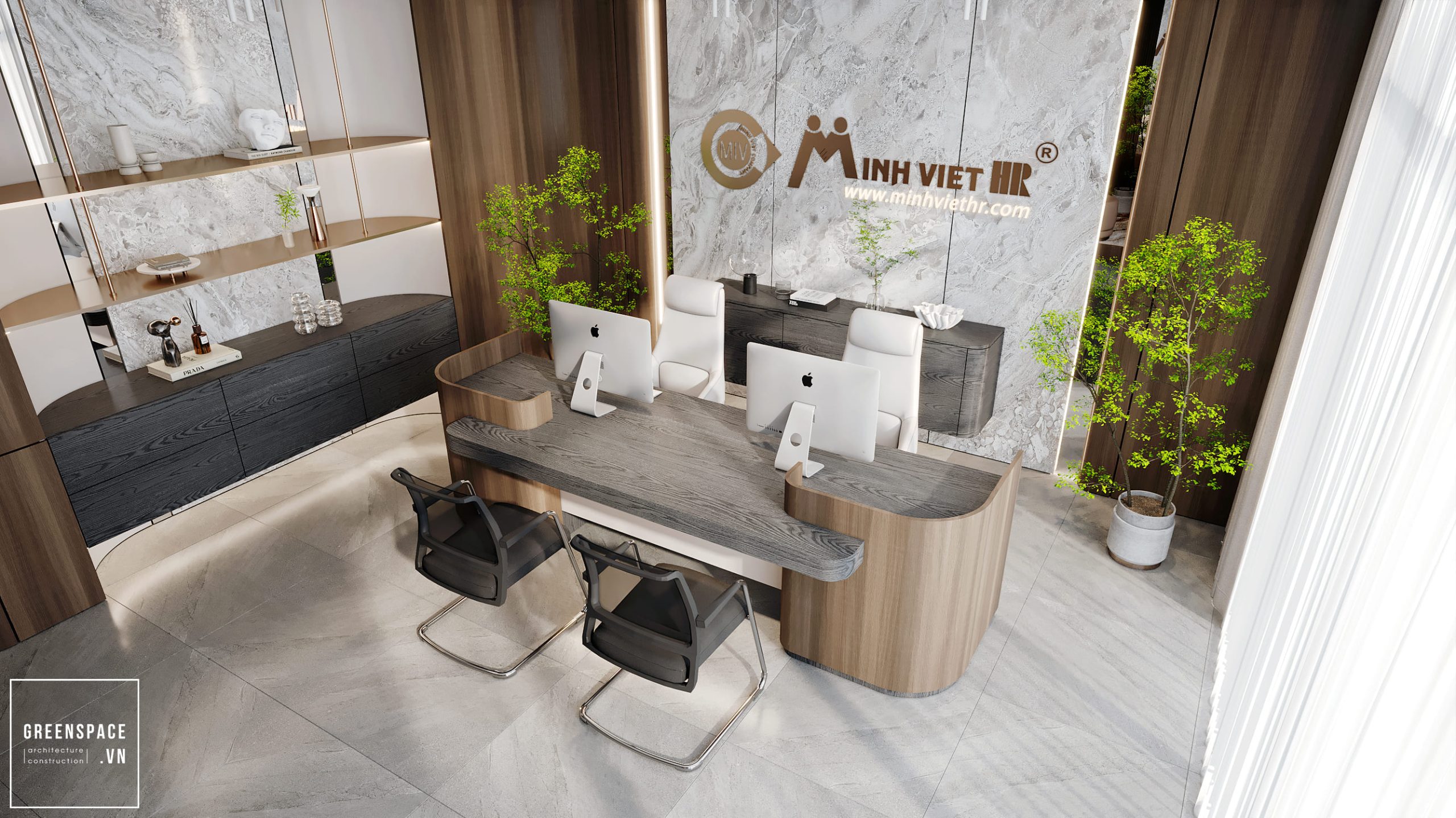 thiết kế nội thất văn phòng hiện đại tại Thành Phố Hồ Chí Minh 13
