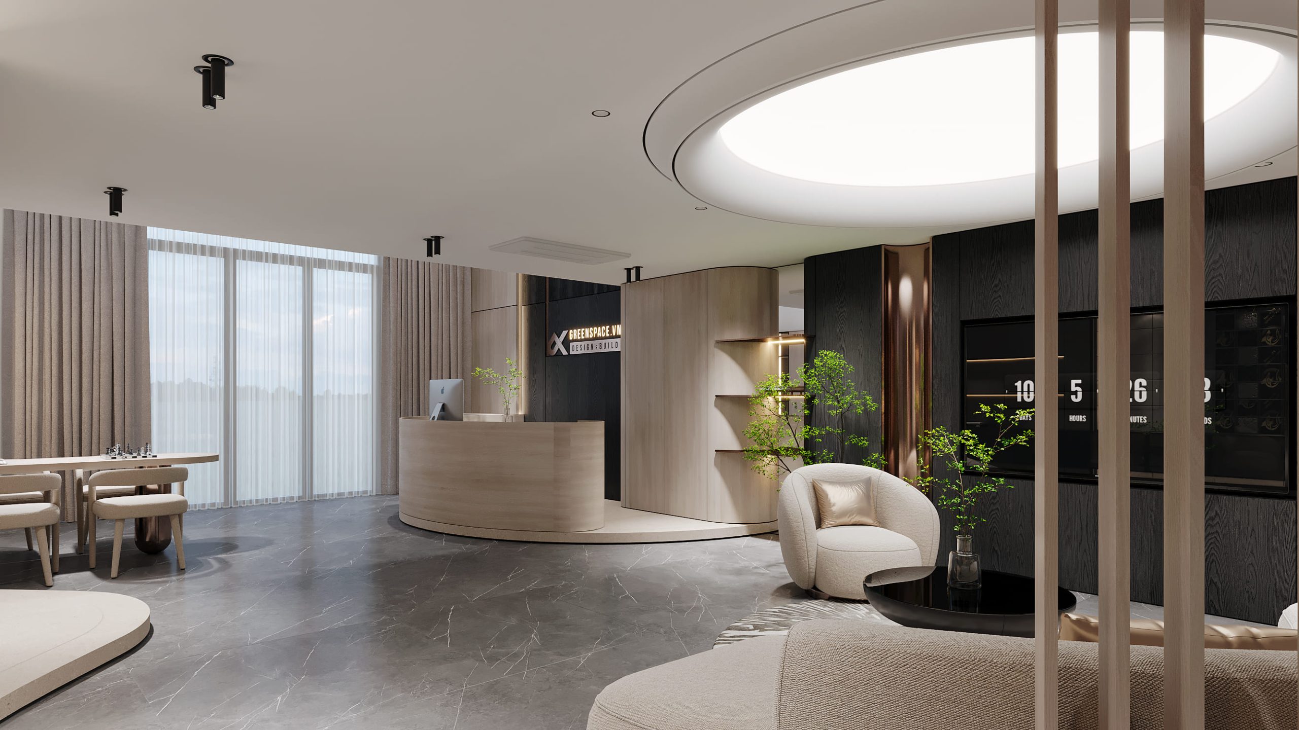 thiết kế nội thất văn phòng TP HCM 3