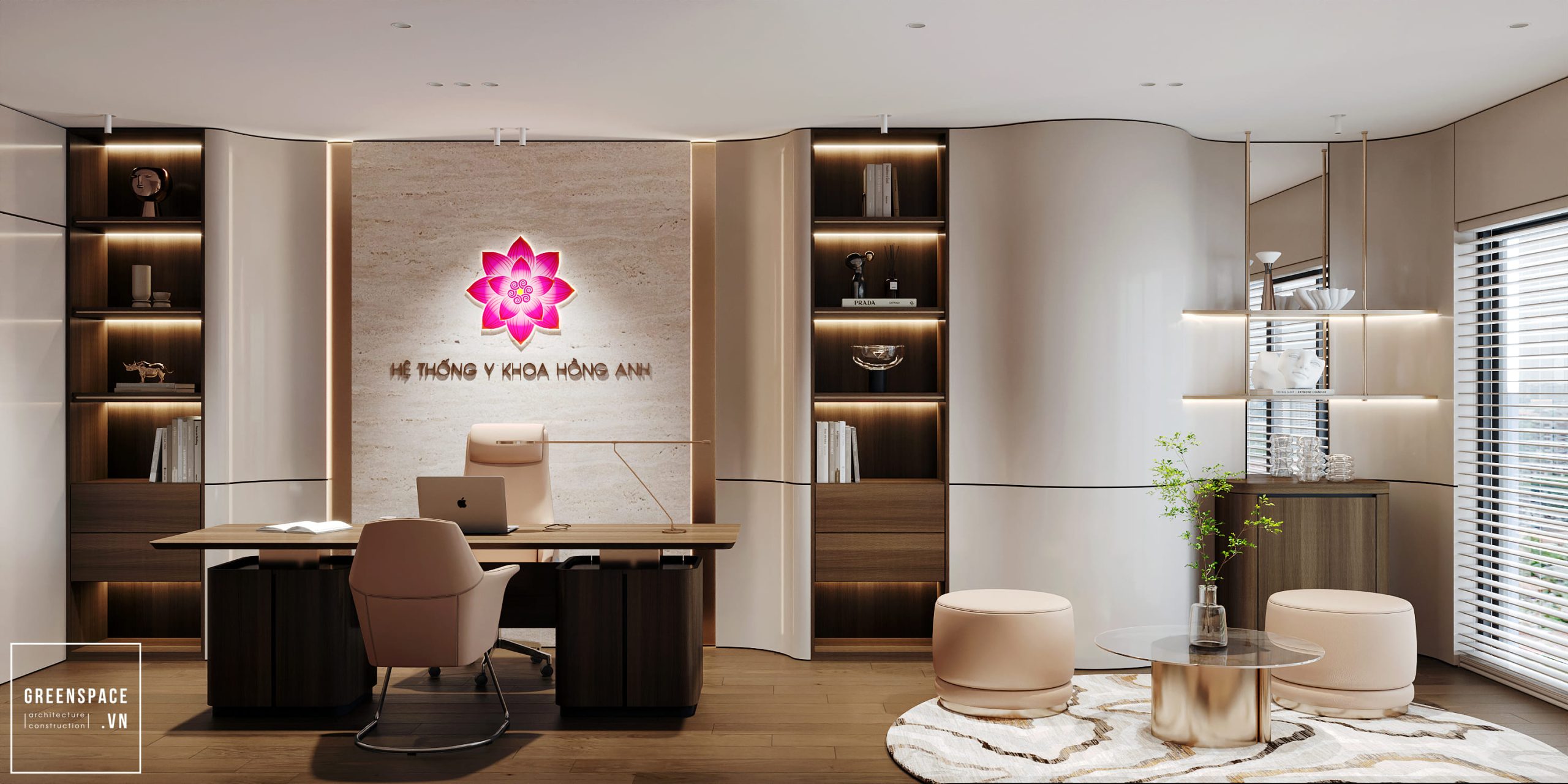 Thiết kế nội thất văn phòng y khoa Hồ Chí Minh 7
